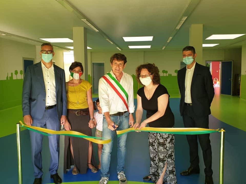 Inaugurazione scuola materna di Cologno Monzese